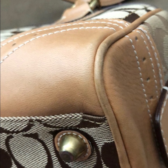 Vintage Coach Signature handbag - Picture 4 of 5